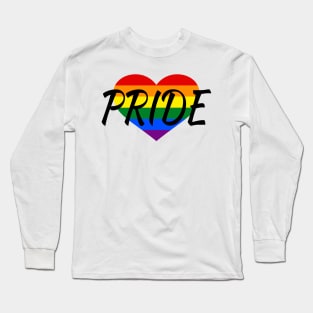 Pride (Heart) Long Sleeve T-Shirt